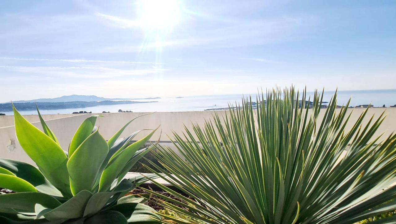 Vue Mer Panoramique - Grande Terrasse Et Piscine Bandol Zewnętrze zdjęcie